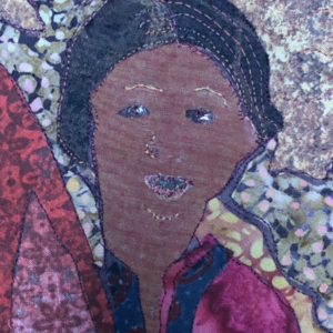 Close up of child from the village of Hodka - Annie Folkard