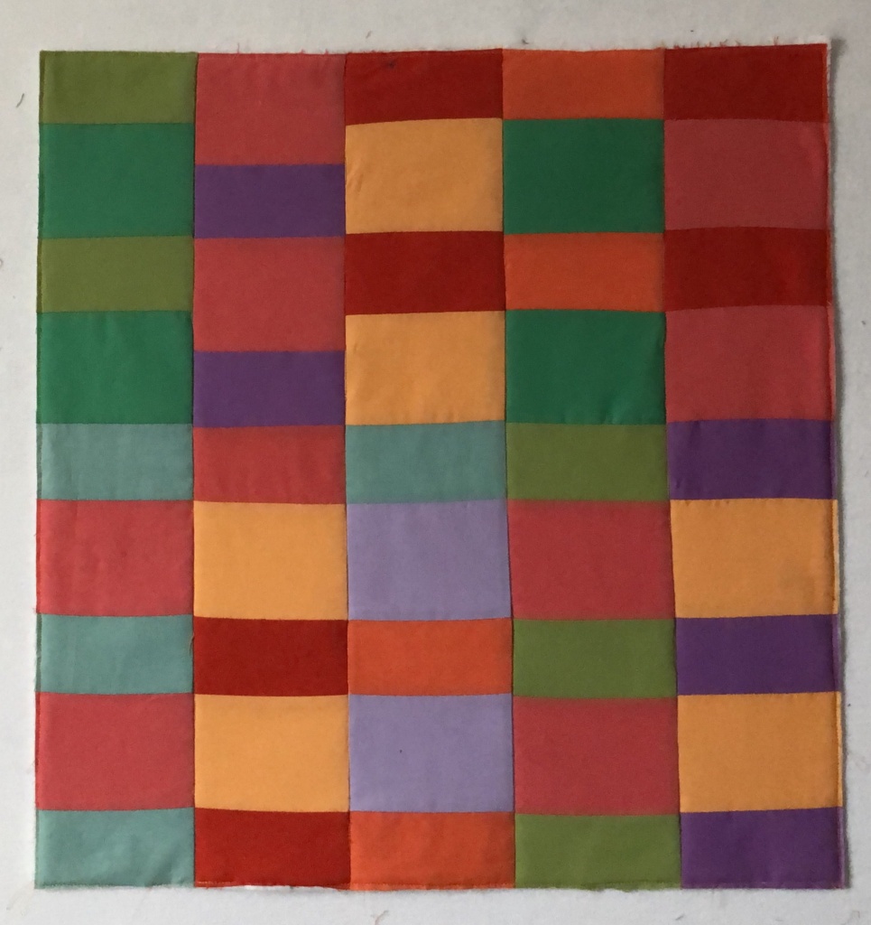 Coloured rectangles