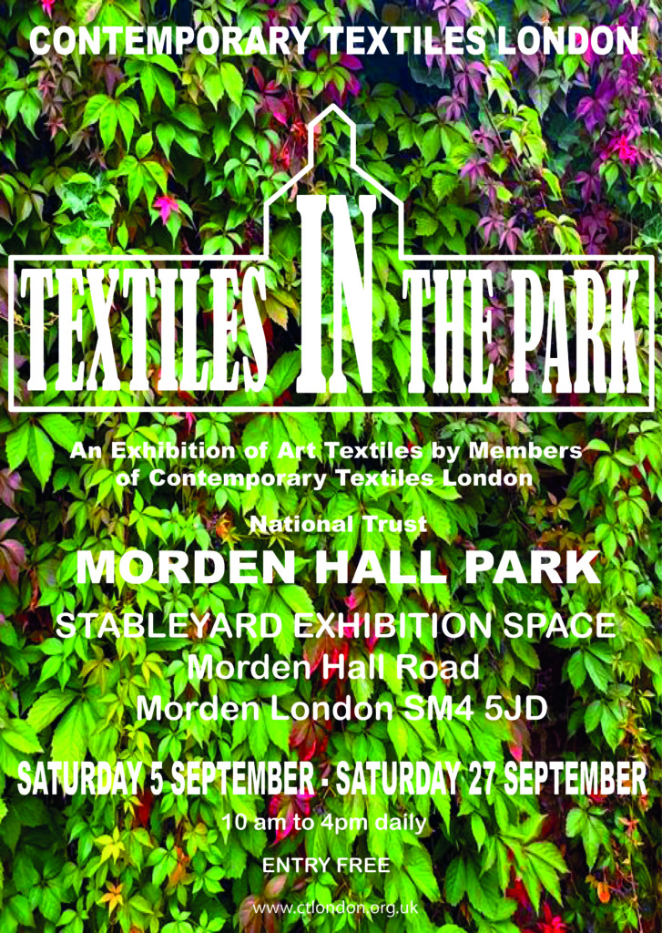 Textiles in Park September 2026